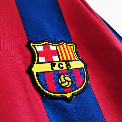 Maglia a Maniche Lunghe Retro Barcelona Home 2005/06