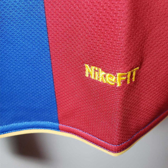 Maglia a Maniche Lunghe Retro Barcelona Home 2007/08