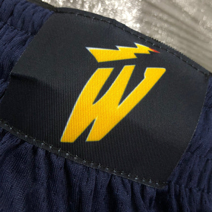 Pantaloncini NBA Nero-Giallo-Arancio Warriors 2021/22