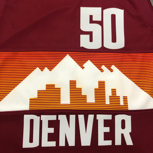 Maglia NBA Rouge Denver Nuggets 2021/22