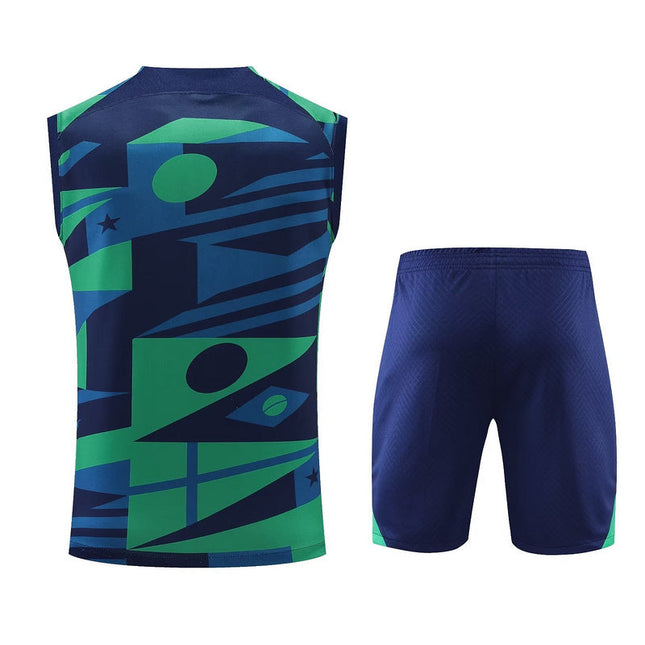 Kit Maglia Smanicata + Pantaloncini Allenamento Inter 2022/23