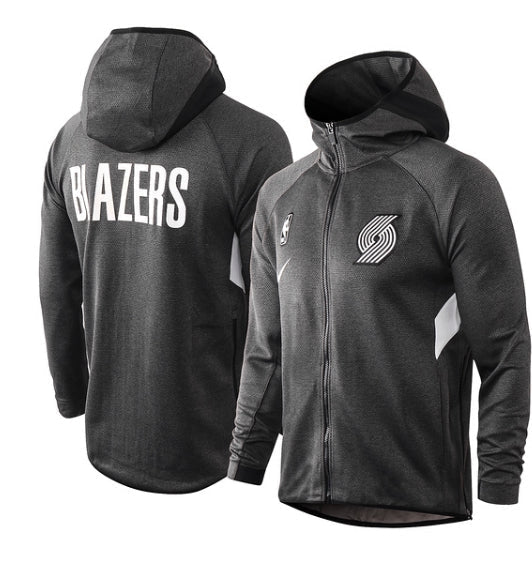 Giacca a Zip con Cappuccio NBA Portland Trail Blazers 2021/22