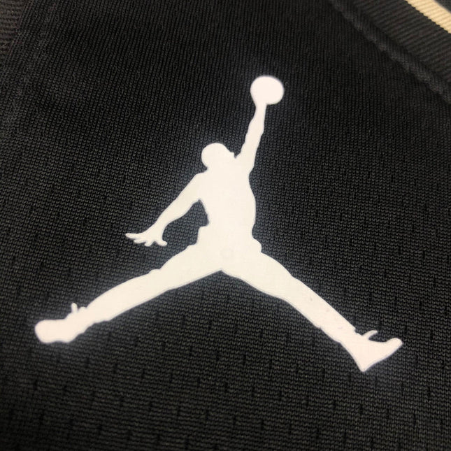 Maglia NBA con Logo a Striscia Nera Milwaukee Buks 2021/22