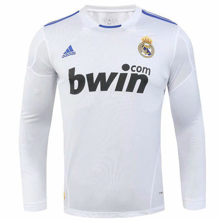 Maglia Retro a Maniche Lunghe Real Madrid Home 2010/11