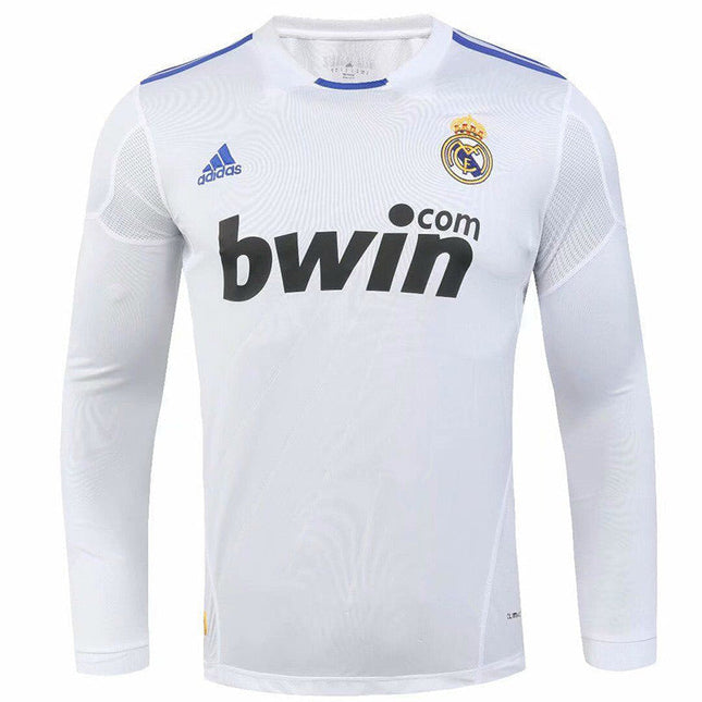 Maglia Retro a Maniche Lunghe Real Madrid Home 2010/11