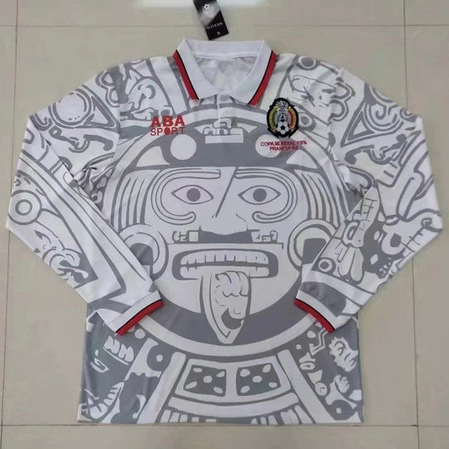 Maglia Retro a Maniche Lunghe Messico Trasferta 1998/99 (Nazionali)