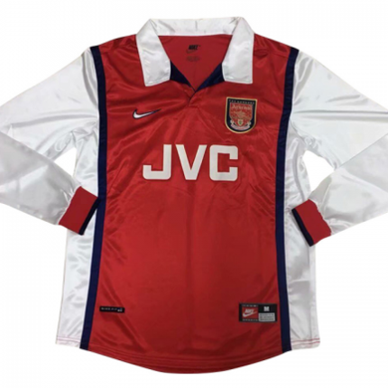 Maglia a Maniche Lunghe Retro Arsenal Home 1998/99