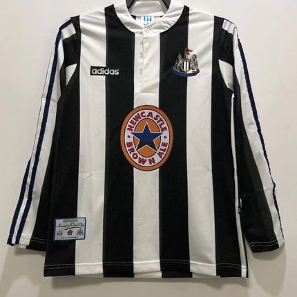 Maglia a Maniche Lunghe Retro Newcastle Home 1995/96