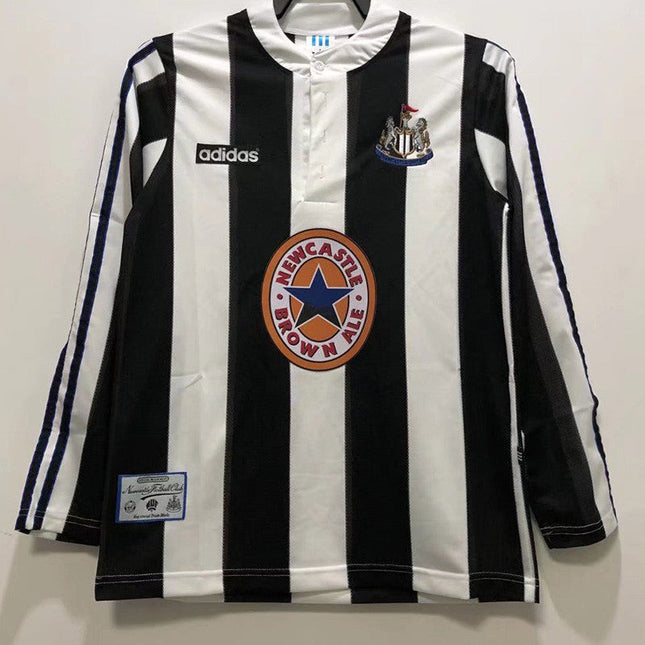 Maglia a Maniche Lunghe Retro Newcastle Home 1995/96