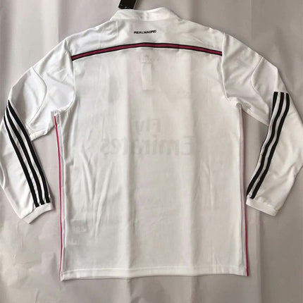 Maglia Retro a Maniche Lunghe Real Madrid Home 2014/15