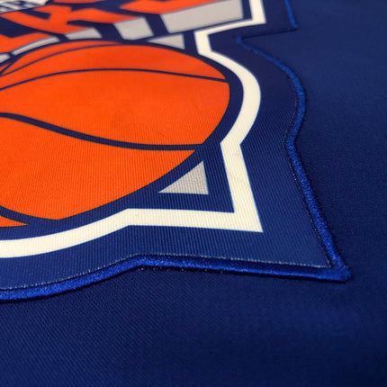 Giacca a Zip con Cappuccio NBA Viola New York Knicks 2021/23