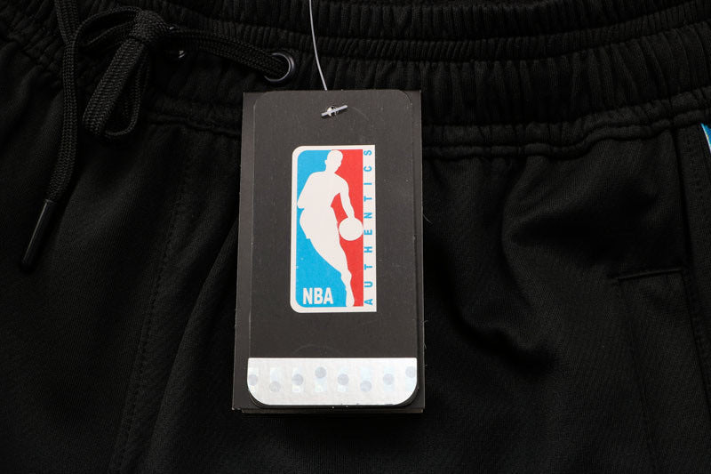 Kit NBA Felpa + Tuta Nera Brooklyn Nets 2021/22