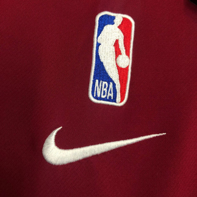 Giacca a Zip con Cappuccio NBA Rouge Miami Heat 2021/22