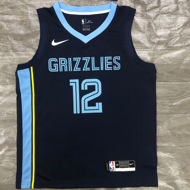 Maglia NBA Nera-Blu Grizzlies 2021/22