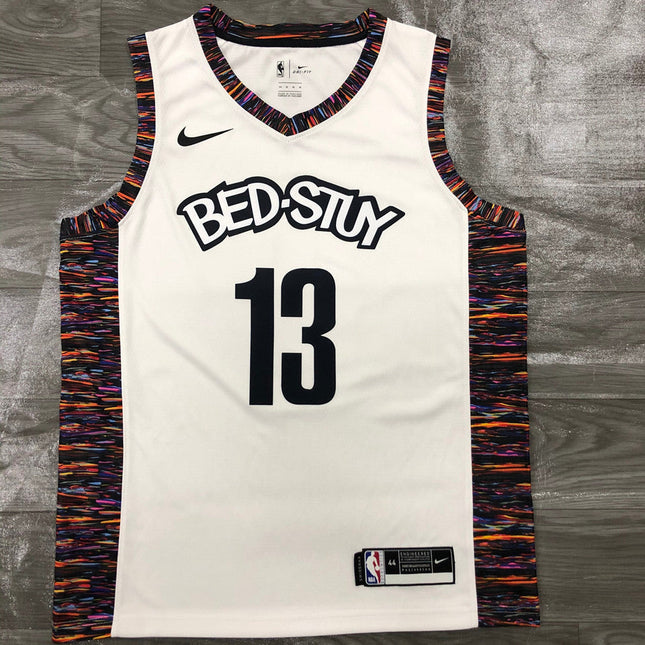 Maglia NBA Bianca “BED-STUY” Brooklyn Nets 2021/22