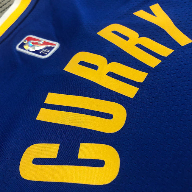 Maglia NBA Golden State Warriors Blu “Stephen Curry Special Edition #2974” City Edition 2021/22