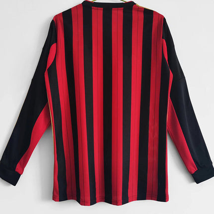 Maglia a Maniche Lunghe Retro Milan Home 2013/14