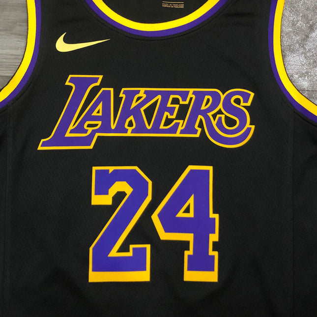 Maglia NBA Nera Lakers 2021/22