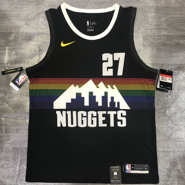 Maglia NBA Nera Denver Nuggets 2021/22