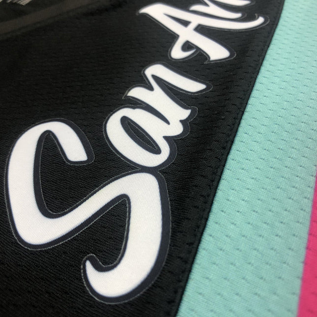 Maglia NBA Nera “San Antonio” Spurs 2021/22