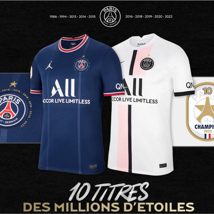 Maglia PSG Home 2021/22 Special Edition Campioni Ligue 1