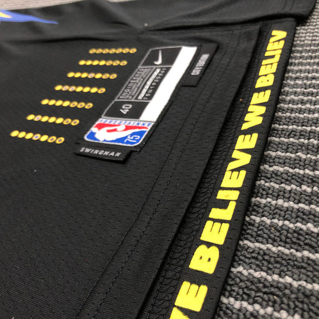 Maglia NBA Golden State Warriors Nero “Stephen Curry Special Edition #2974” City Edition 2021/22