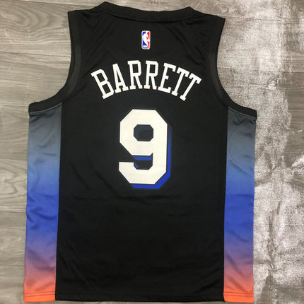 Maglia NBA Nera New York Knicks 2021/22