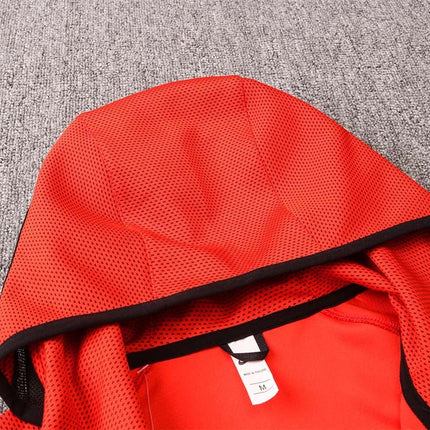 Kit Giacca a Zip con Cappuccio Rossa + Tuta NBA Houston Rockets 2021/22