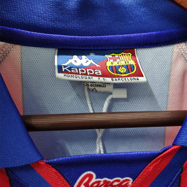 Maglia a Maniche Lunghe Retro Barcelona Home 1996/97