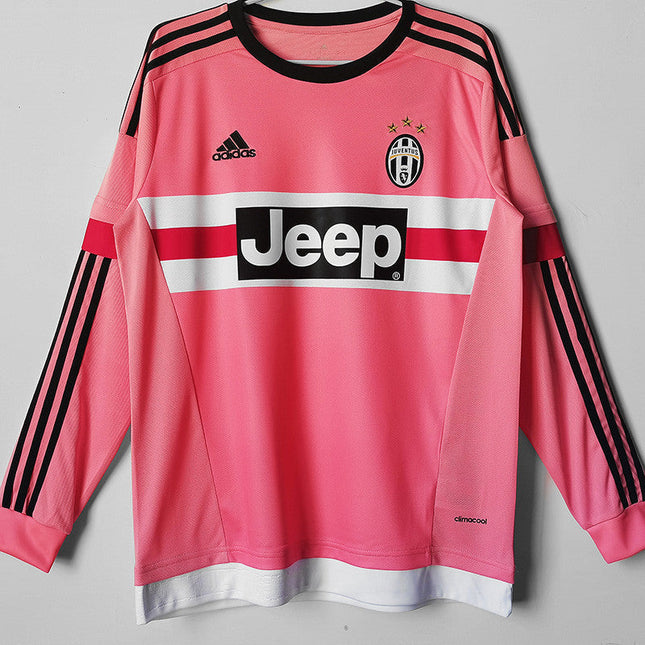 Maglia a Maniche Lunghe Retro Juventus Trasferta  2015/16