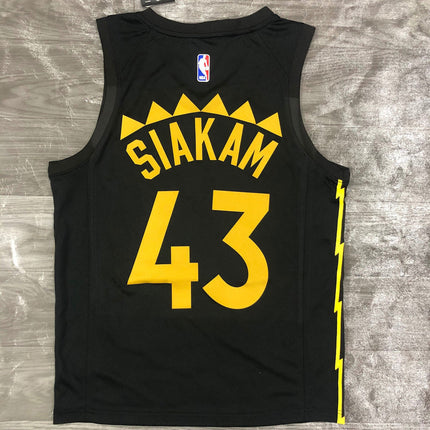 Maglia NBA Nera-Gialla Toronto Raptors 2021/22