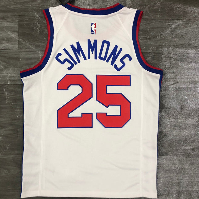 Maglia NBA Bianca Philadelphia 76ERS 2021/22