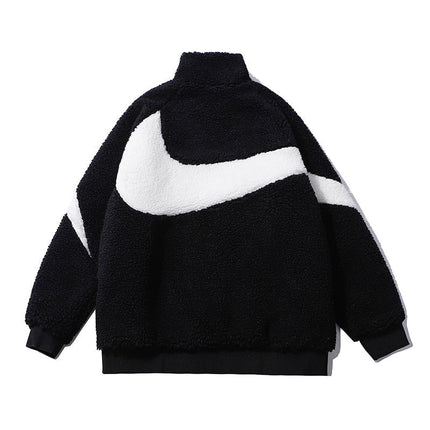 Giacca nikelab big swoosh reversible jacket REPLICA
