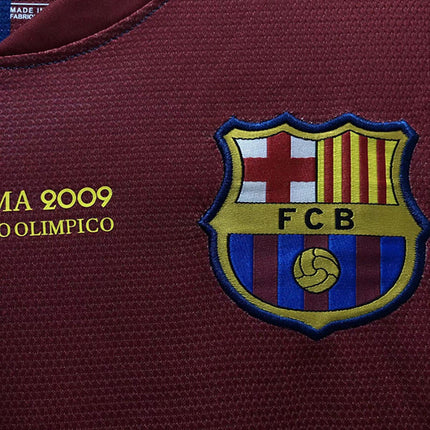 Maglia Retro a Maniche Lunghe Barcelona Home 2008/09