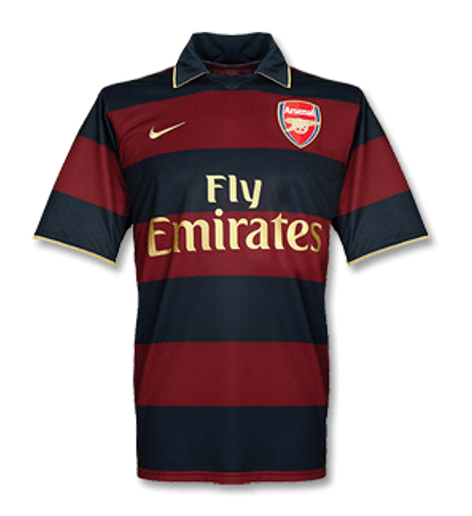 Terza Maglia Retro Arsenal Trasferta 2007/08
