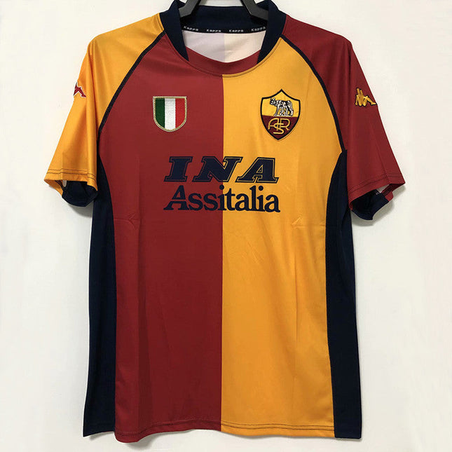 Maglia Retro Roma Home 2001/02