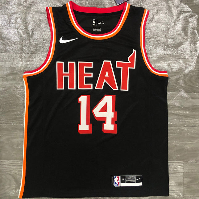 Maglia NBA Nera-Rossa Miami Heat 2021/22