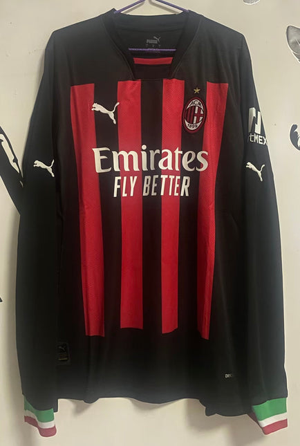 Maglia a Maniche Lunghe Milan Home 2022/23