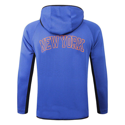 Kit Giacca a Zip con Cappuccio + Tuta Viola NBA New York Knicks 2021/22