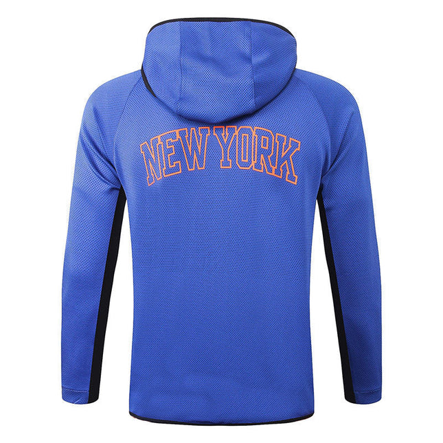 Kit Giacca a Zip con Cappuccio + Tuta Viola NBA New York Knicks 2021/22