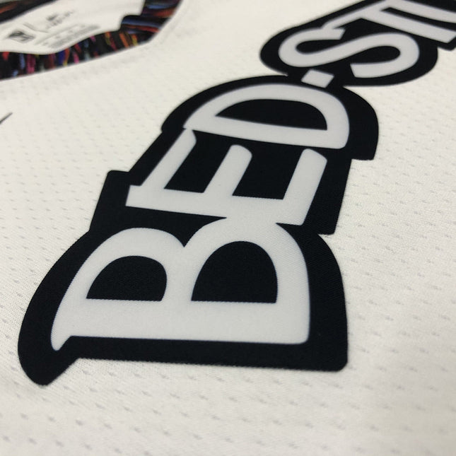 Maglia NBA Bianca “BED-STUY” Brooklyn Nets 2021/22