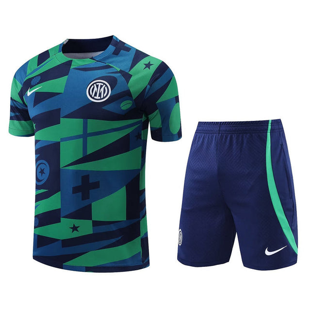 Kit Maglia + Pantaloncini Allenamento Inter 2022/23
