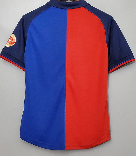 Maglia Retro Barcelona Home 100Th Anniversary Limited Edition 1899-1999