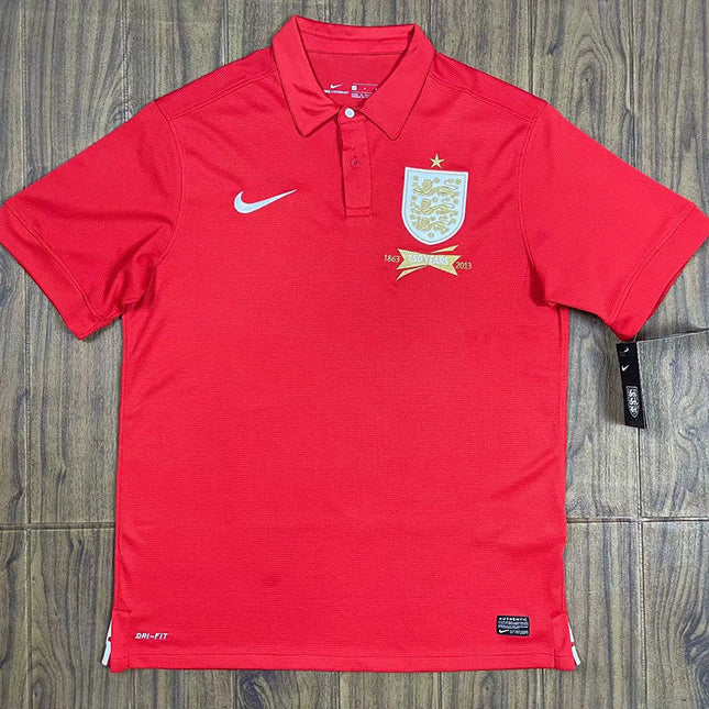 Maglia 150 Th Anniversario Retro Inghilterra Trasferta 2013/14 (Nazionali)