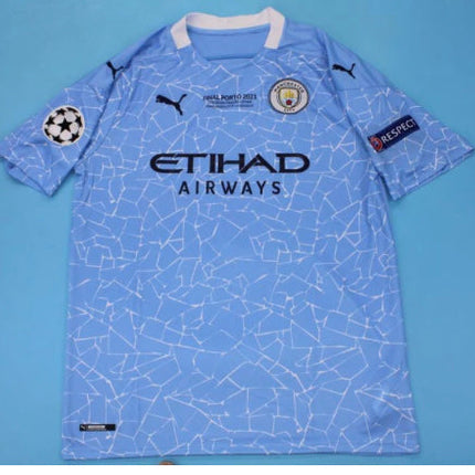 Maglia Retro Manchester City Home 2020/21 Special Edition “ Finale Champions League Porto 2021”