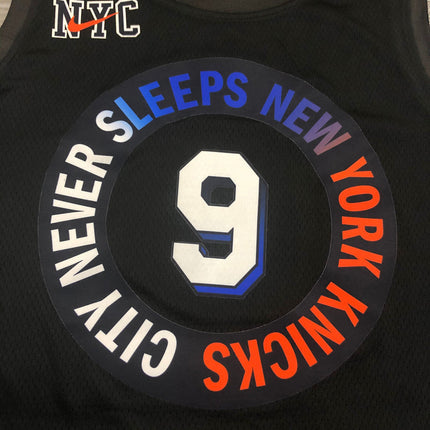 Maglia NBA Nera New York Knicks 2021/22