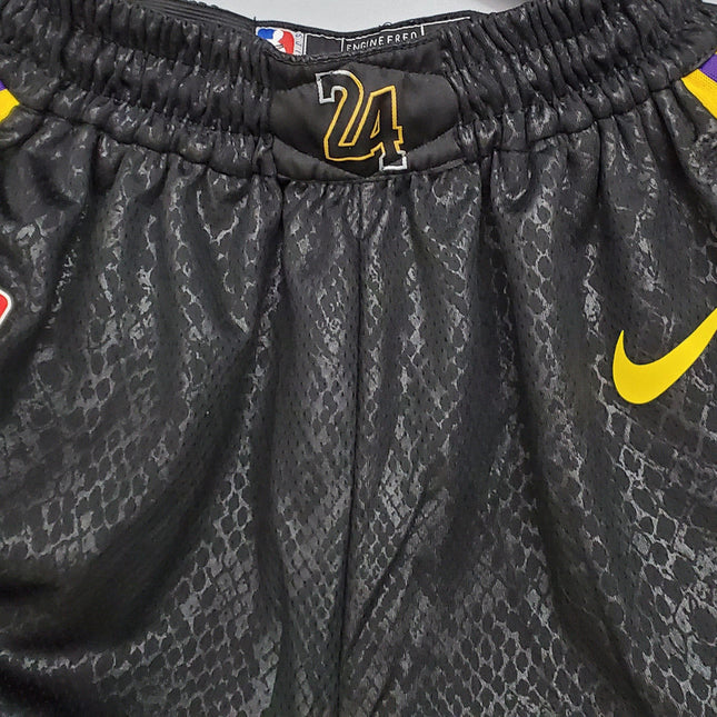 Pantaloncini NBA Neri-Gialli Lakers 2021/22