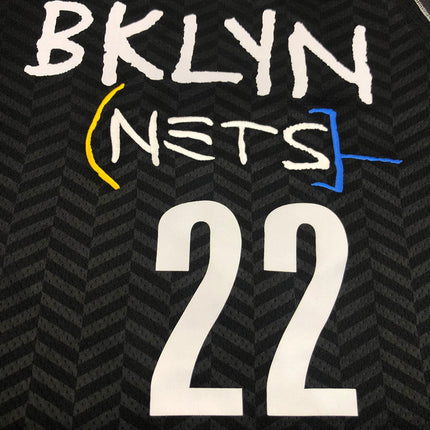 Maglia NBA Nera “BKLYN” Brooklyn Nets 2021/22