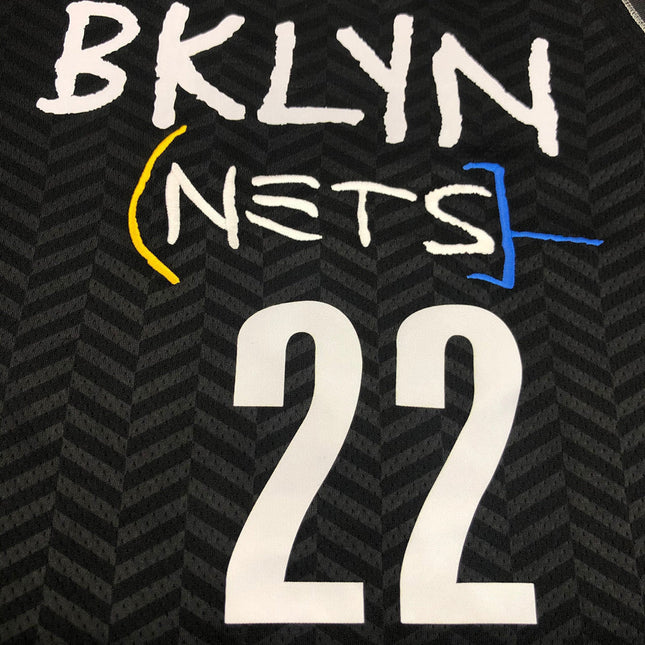 Maglia NBA Nera “BKLYN” Brooklyn Nets 2021/22