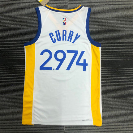 Maglia NBA Golden State WarriorsBianca “Stephen Curry Special Edition #2974” City Edition 2021/22